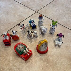 Vintage Disney 101 Dalmatian toys
